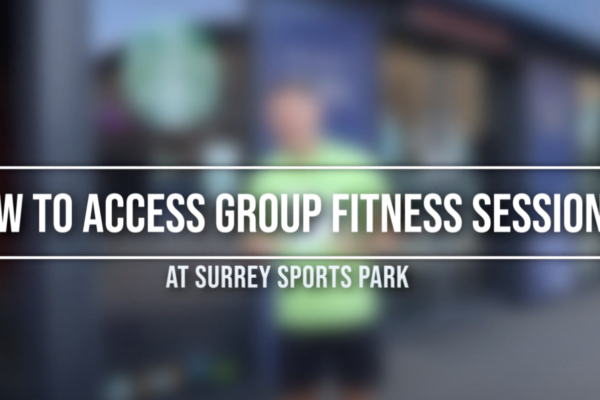 how to access group fitness sessions
